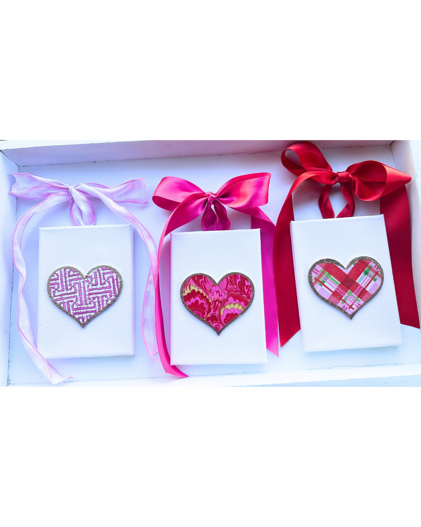 Canvas Art - Fanfare Pink and Red