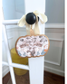 Handmade Pumpkin Door Hanger - Autumn Cotton 8”