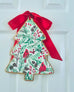 Handmade Christmas Door Hanger - Forest Berry Tree 12”