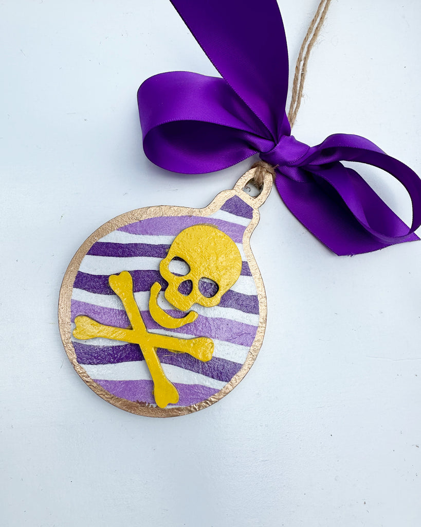 ECU Gameday Bauble Ornament - 5”