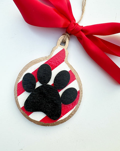 Georgia Dawgs Gameday Bauble Ornament - 5”