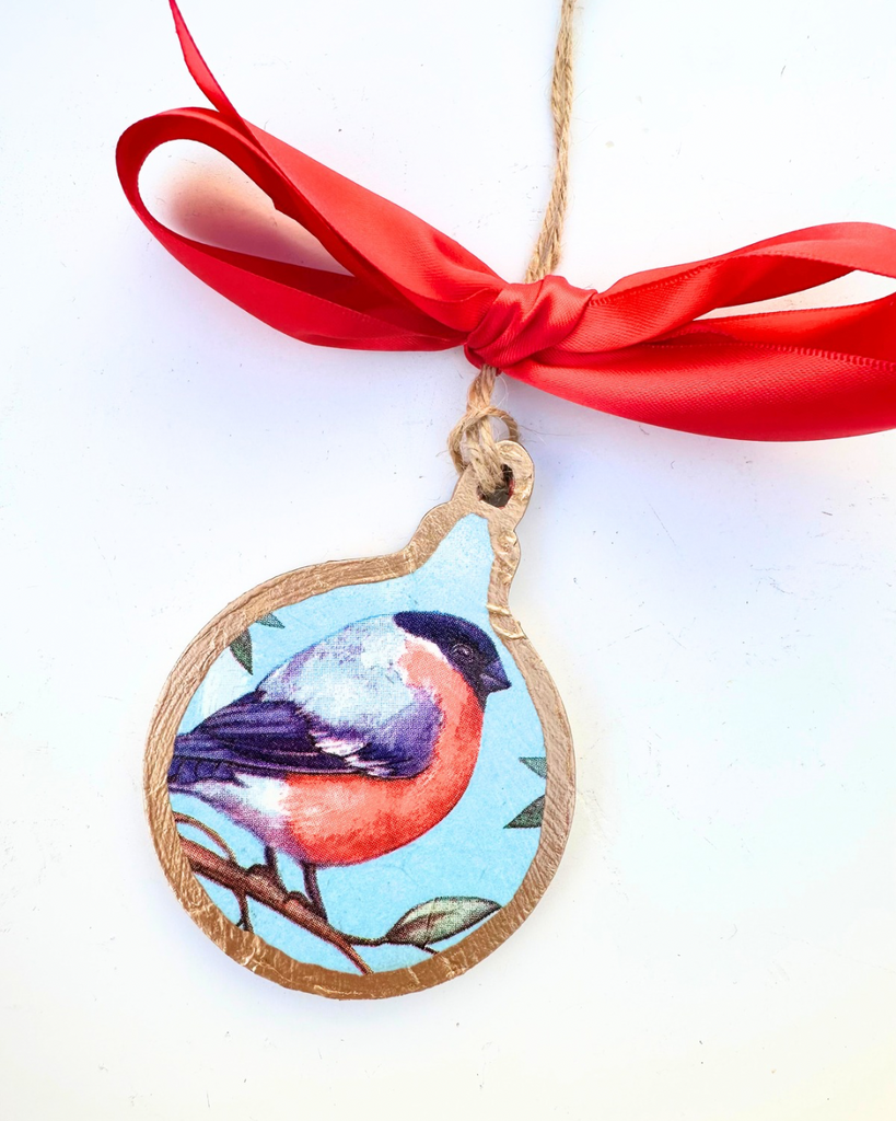 Bullfinch Bauble Ornament