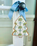 Handmade Christmas Door Hanger - Lemon Tree 8”