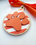 Clemson Gameday Bauble Ornament - 5”