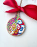 Chinoiserie Plume Bauble Ornament