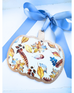 Handmade Pumpkin Door Hanger - Autumn Leaves