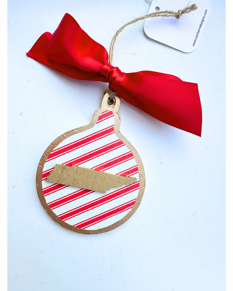 Tennessee Bauble Ornament