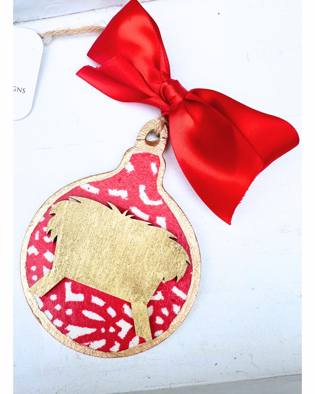 Manger Bauble Ornament