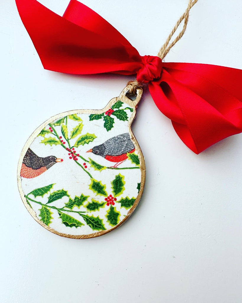 Song Birds Bauble Ornament