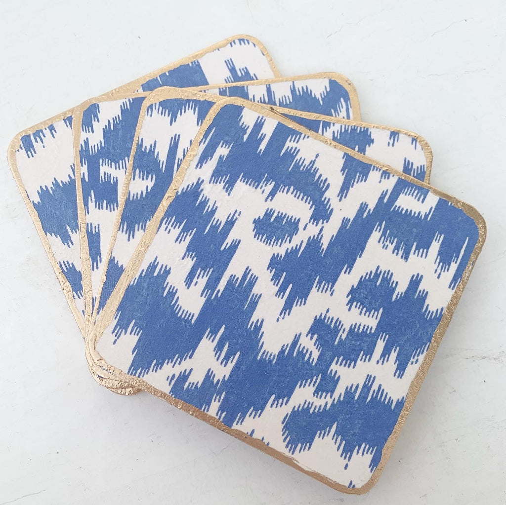 Blue Handmade Coasters (Set of 4)